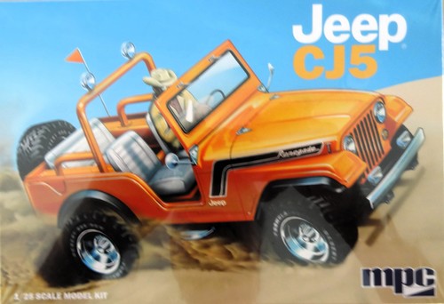 Mpc jeep cj5 scale model - 1:25,
